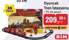 OYUNCAK TREN İSTASYONU 26 PARÇA OYUNCAK TREN İSTASYONU 26 PARÇA
